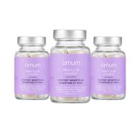 OMUM - Mon Cycle Confort - Règles, cycle féminin & SPM : Confort menstruel, douleurs de règles - Avant et pendant les règles - Vegan - 60 gélules pour 1 mois de cure