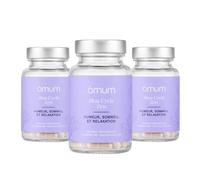 OMUM - Mon Cycle Zen - Sommeil, humeur et stress - Favorise un meilleur équilibre émotionnel avant et pendant les règles, et la préménopause - Contient du Safran - Vegan - 60 gélules