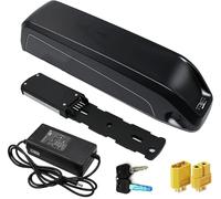 OmurgA Batterie de vélo électrique 36V 13Ah, Ebike Batterie 36V 13Ah Haute Puissance Haute Puissance avec Chargeur Electrique de Bicyclette pour Moteur 250W 500W 750W 1000W 4 Broches 36V 13AH