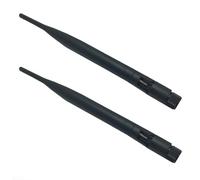 Omvial Antenne WiFi 2.4G Antenne Pliante 5DBi SMA Antenne à Gain Élevé 2400 MHz-2500 MHz avec Câble D'Extension 2 Pièces