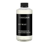 omxsair My Way Hotel Diffuseur d'huile essentielle sans eau pour maison et bureau, parfums de luxe 500 ml, bois de santal, bois de cèdre et iris - Aromathérapie
