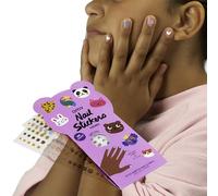 Omy Nail Stickers Animaux pour Enfants - 200 autocollants pour ongles, résistants à l’eau, durables, amusants et créatifs | Waterproof | Faciles à appliquer, sûrs et non toxiques | À partir de 3 ans