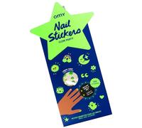 Omy Nails Stickers Glow in the Dark pour Enfants - 200 autocollants phosphorescent pour ongles, résistants à l’eau, durables et créatifs | Faciles à appliquer et non toxiques | À partir de 3 ans