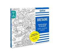 Omy poster à colorier bretagne - momen