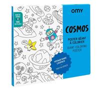 Omy poster à colorier cosmos - moment