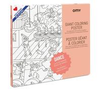 Poster Géant à colorier DANCE by OMY