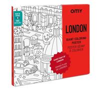 Omy poster à colorier londres - moment