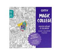 Omy poster à colorier magic college -
