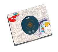 Omy poster à colorier tour eiffel - m