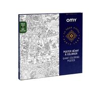 Omy poster à colorier tour eiffel - m