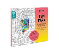 Poster géant à colorier Fun Park - 70x100cm