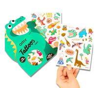 Omy - TAT02 - Tatouages pour enfants à partir de 3 ans - Kawaii 50 pièces - Tatouages lavables