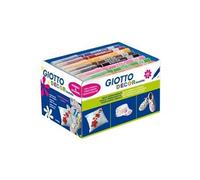 Omyacolor - Feutres Textile, Pointe Moyenne Coloris Assortis - Schoolpack De 48
