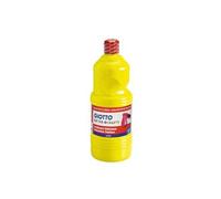Giotto Omyacolor Gouache liquide Jaune primaire – Flacon 1 L