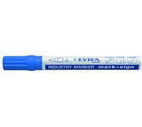 Lyra Germany Marqueur industriel L4040051-1 bleu 2-4 mm pour surfaces lisses et rugueuses 1 marqueur