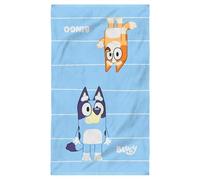 OMYDREAM Bluey Duo Serviette De Bain Et De Plage Enfant 100% Coton