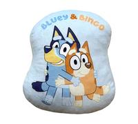OMYDREAM Coussin Bluey Câlin Velboa Doux 35x30 cm