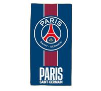 OMYDREAM PSG Prince Serviette de Bain et de Plage | Doux & Ultra-Absorbant | Oeko-TEX | 70x140 cm | Microfibre (Bleu)