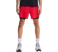 On 5" Performance 2/1 Shorts Hommes L Rouge/Noir