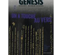 "On a touché au vers". Genèse de la forme poétique - Christophe Imperiali - Sorbonne Universite Presses - broché - Revue