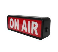 ON AIR Signs Light, Studio LED beleuchtet, dekorativ, einfacher einfacher EIN/AUS-Schalter, für die Aufnahme von Radio Bar Pub Dekoration