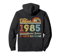 (on Back) 41 Years Limited Edition Born 1985 41e Anniversaire Sweat à Capuche