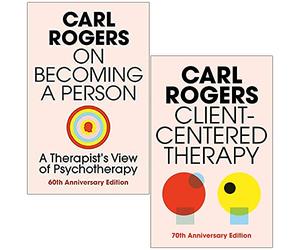 On Becoming a Person & Client Centred Therapy By Carl Rogers 2 Books Collection Set
