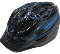 On Bike Casque de vélo rembourré Ajustable pour garçon Taille M 55-58 cm Noir