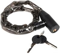 On Bike Chaîne antivol pour vélos 0,4 x 60 cm avec verrou en acier