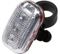 on Bike Éclairage Avant de vélo avec Trois LED Blanches fixées au Cadre