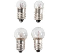 On Bike Ensemble de quatre ampoules pour feux avant et arrière de vélo