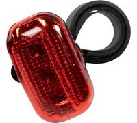 on Bike Feu arrière de vélo avec Trois LED Rouges fixées au Cadre
