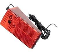 Feu arrière de vélo étanche Universel avec Fil pour Dynamo