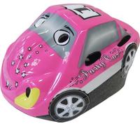 ON BIKE MB-10 Casque de sécurité Ajustable Taille S 48-52 cm, Petite Voiture Rose Bébé - Fille