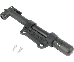 On Bike Minipompe VTT compacte avec Adaptateur et Fixation réversible pour valves Presta et Schrader - Légère et Portable