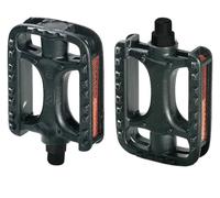 On Bike Pédales De Vélo De Ville en Nylon Durable avec Réflecteurs Latéraux pour Une Sécurité Et Une Visibilité Accrues, Compatibles avec Les Guidons Standard