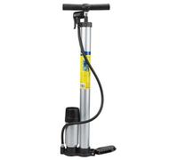 On bike Pompe gonflage roue vélo métal manomètre pied intégrés