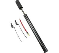 On Bike Pompe vélo plastique 40 cm - Compatible Presta/Schrader/Regina, fixation cadre