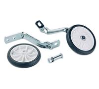 ON BIKE - Roues Stabilisateur Arrière Universelles | Pour Vélo Enfant 10-16 Pouces | Facile à Installer | Sécurité et Stabilité | Plastique Robuste, BIANCO - NERO, Taille Unique