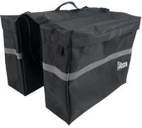 ON BIKE Sac à Bagages Arrière Double 23 litres | Sac Double pour Vélo Arrière étanche - Sacs Indéchirables avec Sangles Et Bandes Réfléchissantes pour Le Vélo De Ville, La Randonnée Et Le Vélo
