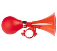 ON BIKE - Sonnette Vélo Enfant | Cloche Trompette | Résistance aux Chocs | Fixation Universelle, Rouge, Noir, Taille Unique, Plastique
