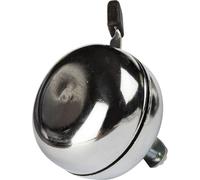 on Bike Sonnette de vélo Universelle Maxi en Acier chromé, diamètre 6,8 cm, Son Fort et Clair, Facile à Installer sur Chaque Guidon de vélo