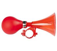 ON BIKE - Sonnette Vélo Enfant | Cloche Trompette | Résistance aux Chocs | Fixation Universelle, Rouge, Noir, Taille Unique, Plastique