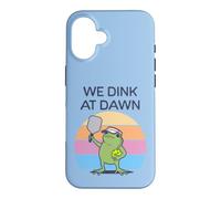 on boit à l'aube Un Joueur de Pickleball avec Une Grenouille drôle Coque pour iPhone 16