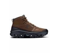 On - Chaussures de randonnée journée en GORE-TEX - Cloudrock Mid WP M Earth/Black pour Homme en Nylon - Taille 41 - Marron Marron 41
