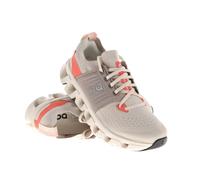 On Chaussure de course 'Cloudswift 4' gris / corail / blanc cassé, Taille 41