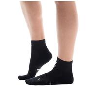 On - Lot de 2 paires de chaussettes de running - Core Run Sock Mid 2P U Black - Taille L - Noir Noir L