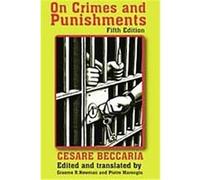 On Crimes and Punishments Cesare Beccaria (Auteur)