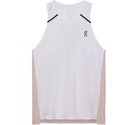 On - Débardeur de running léger et respirant - Performance Tank White Silver pour Femme - Taille L - Blanc Blanc L