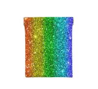 on dirait Un Arc-en-Ciel avec des Paillettes, Sac de Rangement pour Femmes, Portefeuille supérieur à Presser, Petit Porte-Monnaie, Pochette de Changement